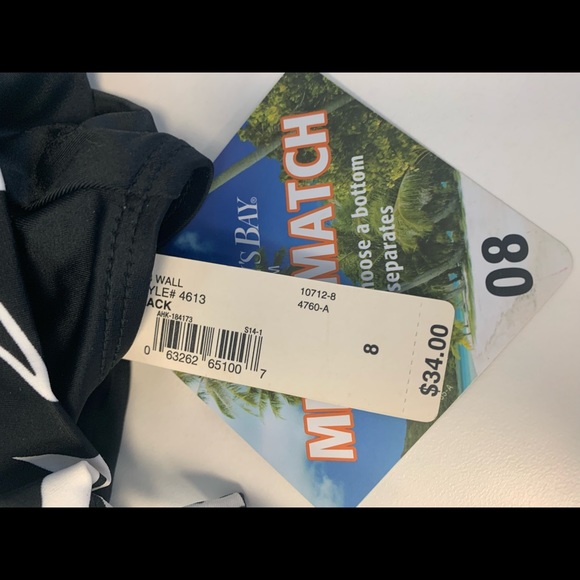 5 for $25-NWT St Johns Bay black and white bottoms size 8 - Picture 8 of 16